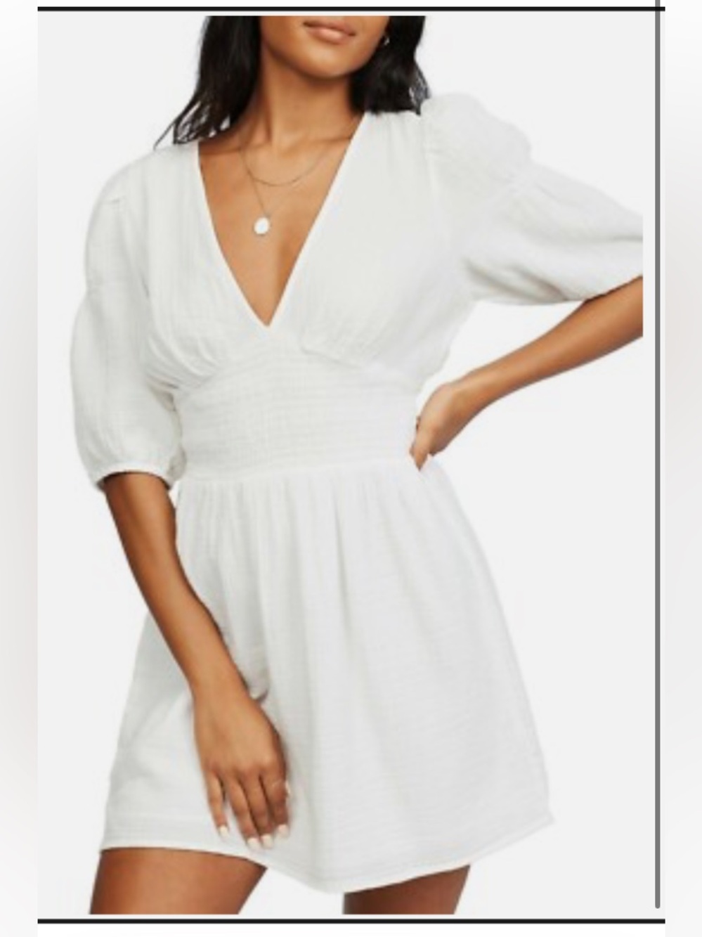 Billabong 100% cotton summer dress